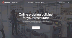 Desktop Screenshot of chownow.com